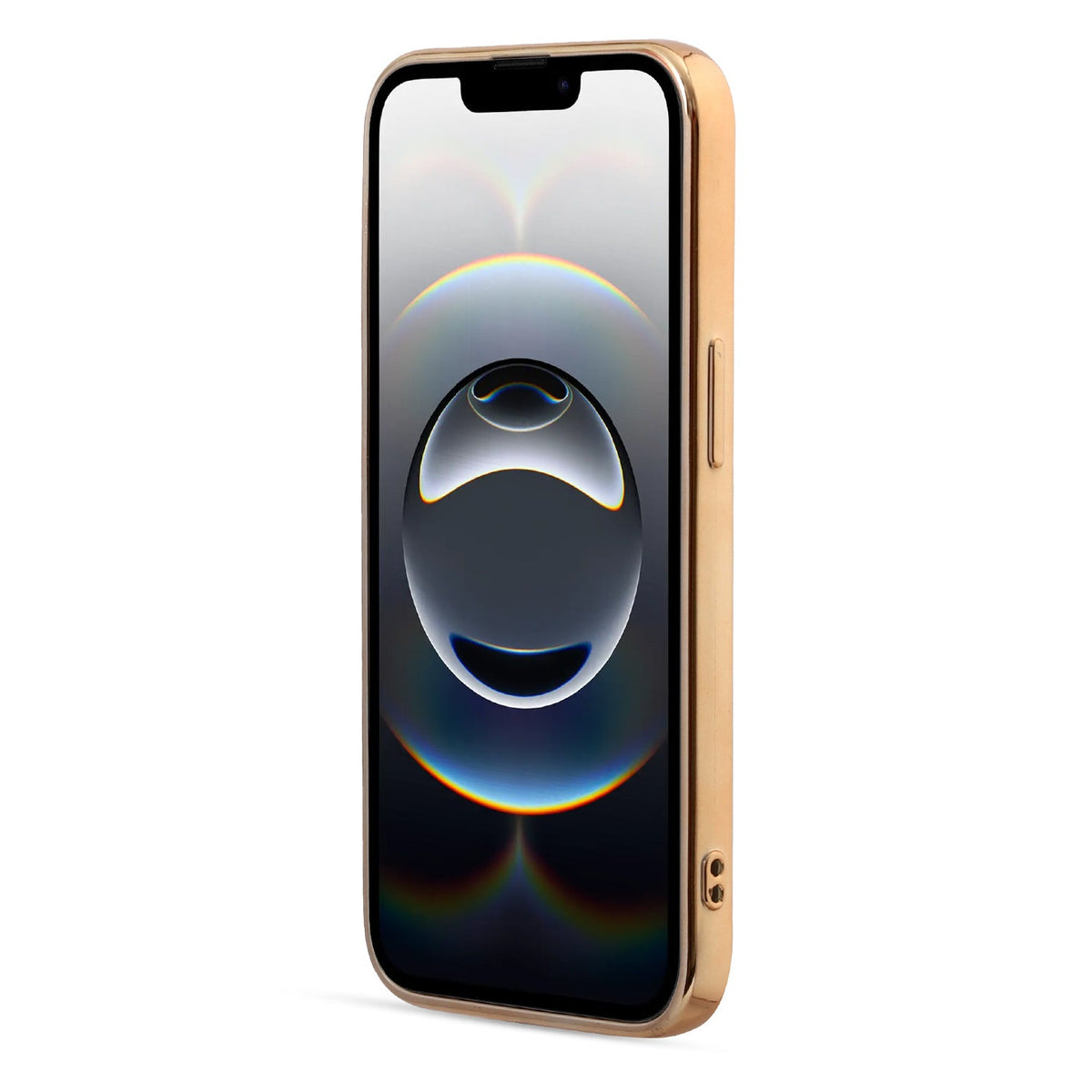 Apple iPhone 16e Hülle - Gold - Silikon-MagSafe-Backcover