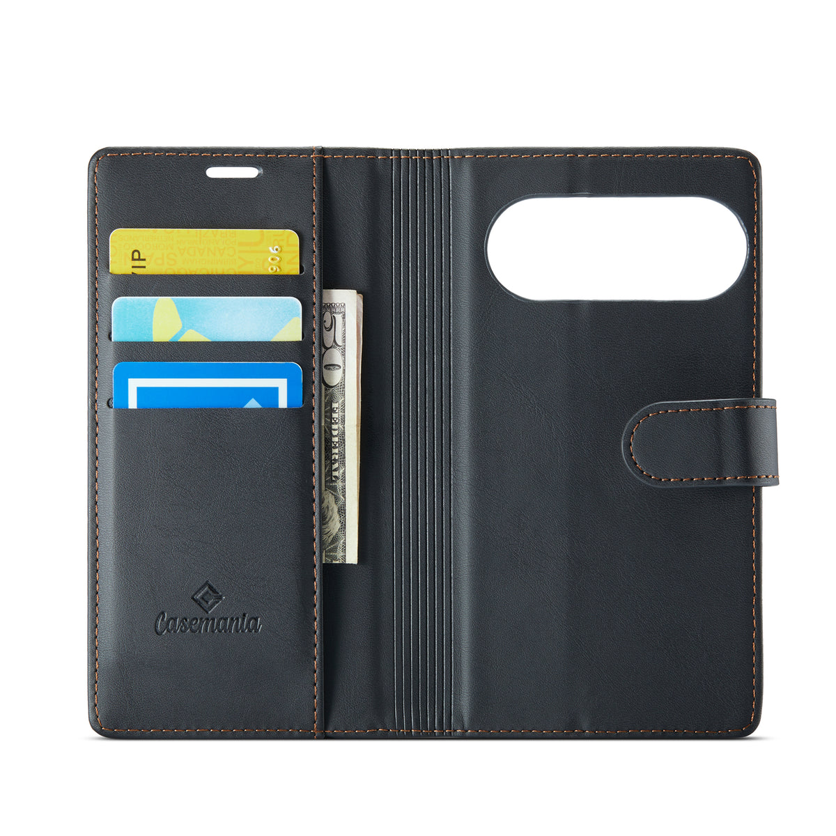 Google Pixel 11 Pro XL Hoesje - Charcoal Gray - 2 in 1 MagSafe Bookcase