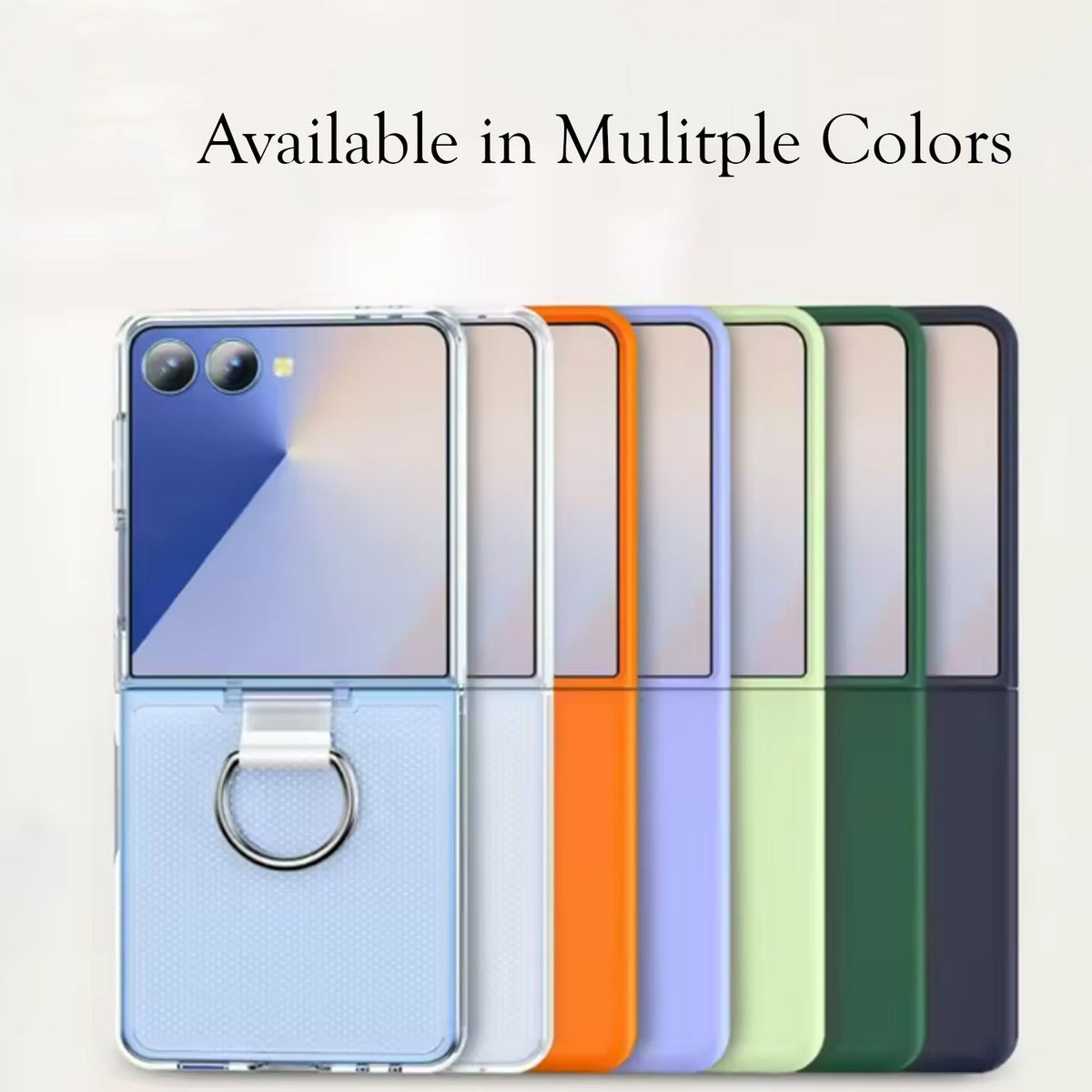 Samsung Galaxy Z Flip 7 Hoesje - Lime Green - Liquid Siliconen Ring Back Cover
