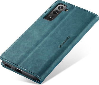 Samsung Galaxy S23 Hoesje - Emerald Green - Dunne Bookcase