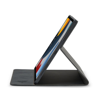 Apple iPad Pro 11 (2024) Tablet-Hülle - Charcoal Gray - Luxus Klapphülle mit Kartenfach
