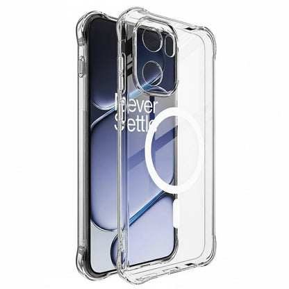 OnePlus 15R Case - Clear - Shockproof MagSafe Back Cover