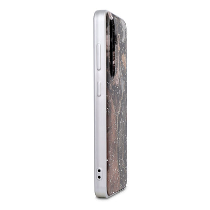 Samsung Galaxy S25 Case - Black - Marble MagSafe Back Cover