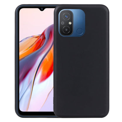 Xiaomi Redmi 12C Hoesje - Zwart - Siliconen Back Cover