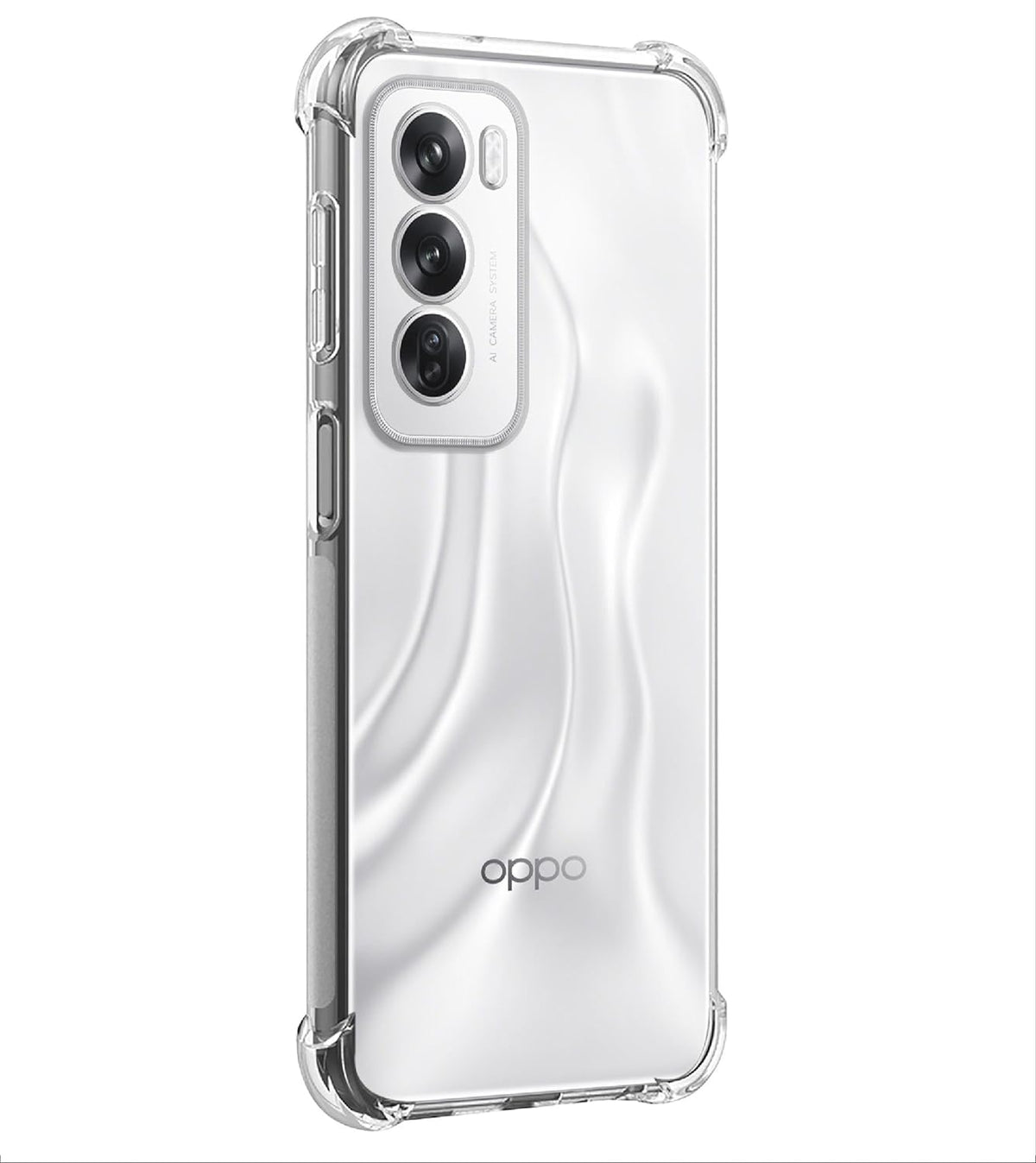 Oppo Reno 12 Hoesje - Transparant - Anti-Shock Back Cover