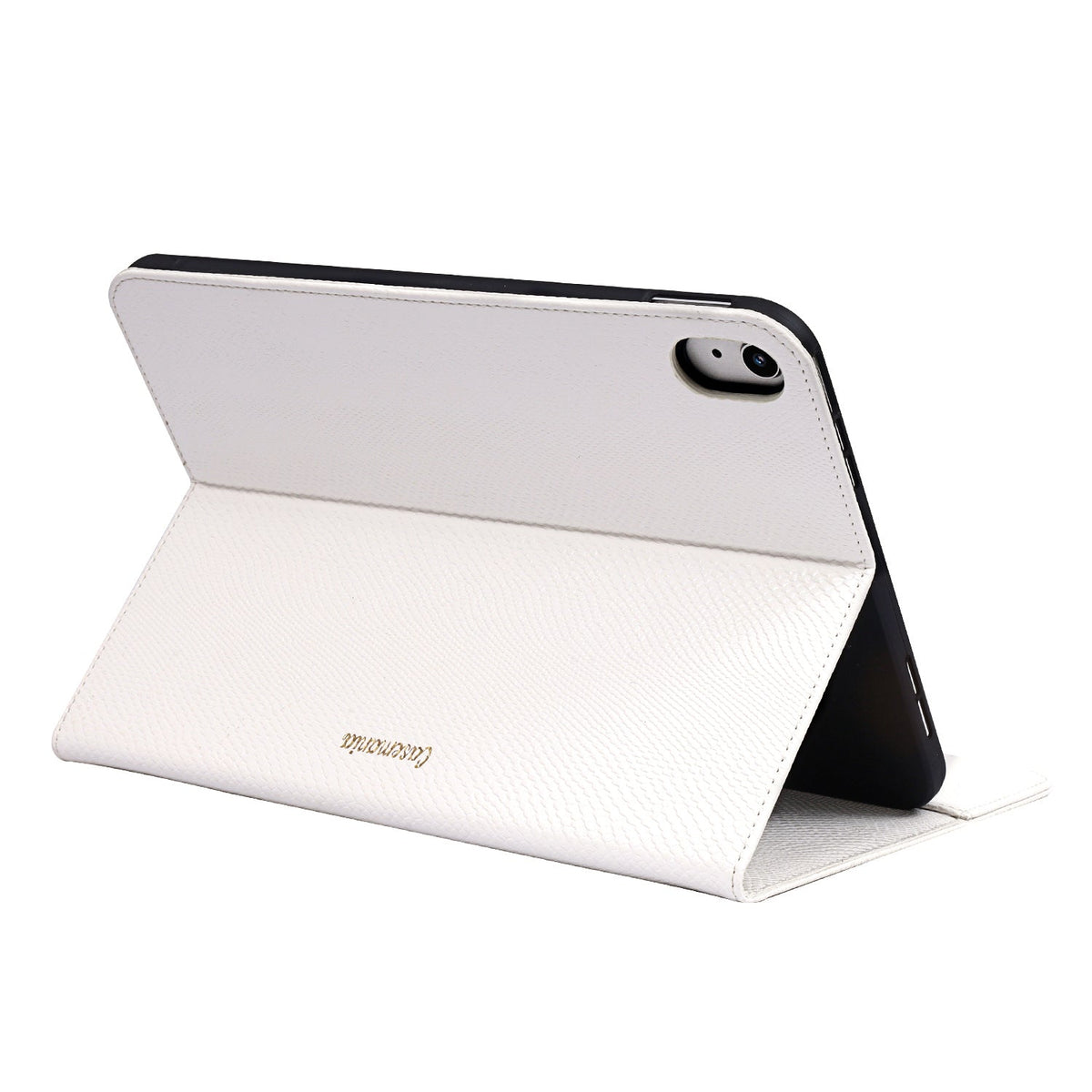 iPad 2025 (A16) Tablethoes - Wit - Snake Tablet Case Back Cover