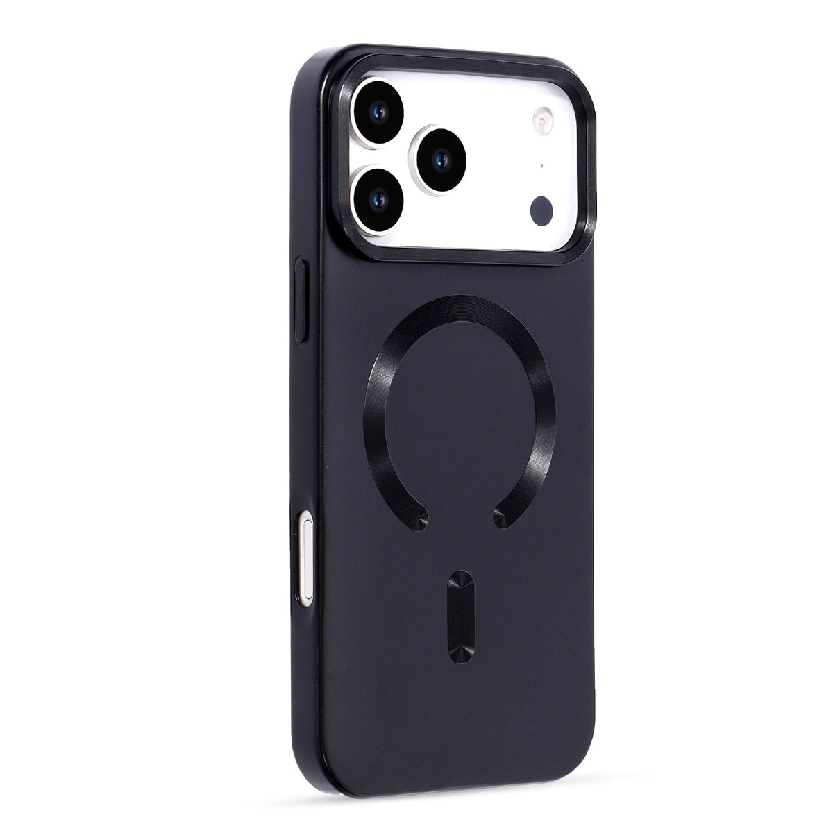Apple iPhone 18 Pro Hoesje - Zwart - Matte Siliconen MagSafe Back Cover