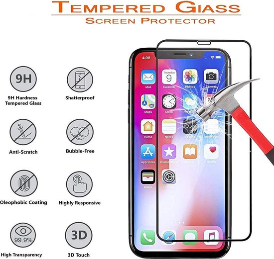 Apple iPhone X/10 Screenprotector - Matte - 1 Stuk