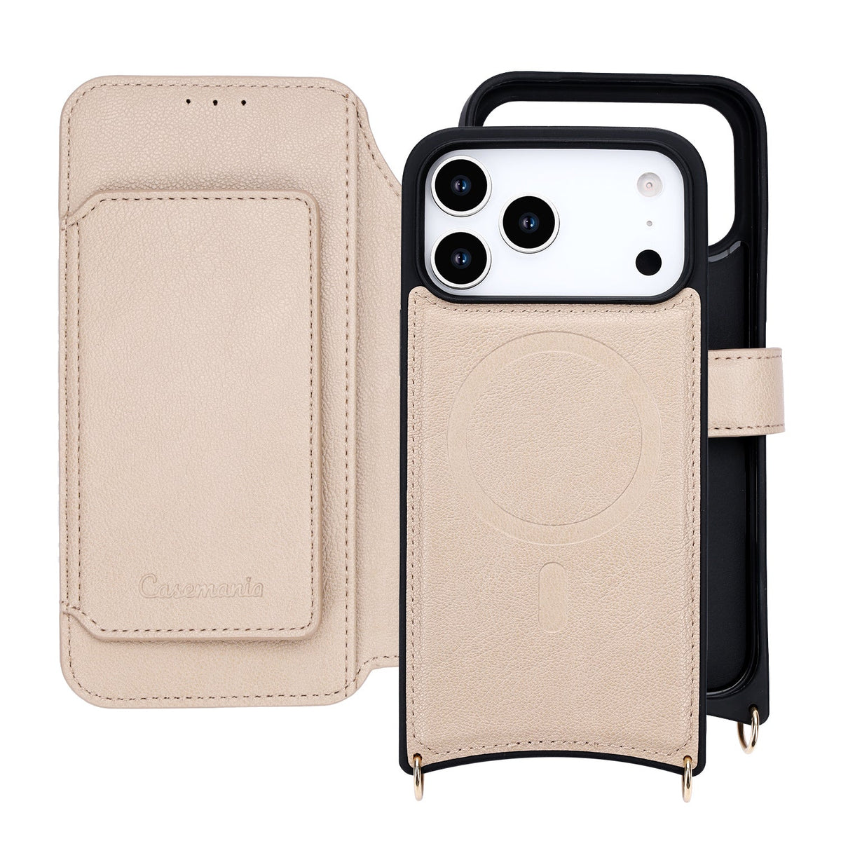 iPhone 17 Pro Max Hoesje - Beige - CM Amsterdam Back Cover
