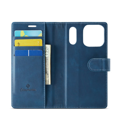 Apple iPhone 18 Pro Hoesje - Navy Blue - Luxe 2 in 1 MagSafe Bookcase