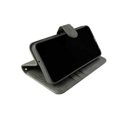 Samsung Galaxy A35 5G Hoesje - Grijs - Luxe Bookcase