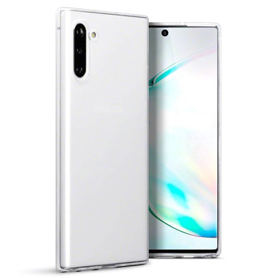 Samsung Galaxy Note 10 Case - Clear - Silicone Back Cover