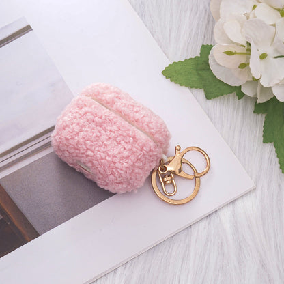 Apple AirPods 3 Hoesje - Teddy Furr - Roze