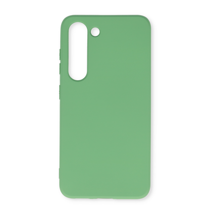 Samsung Galaxy S24 Plus Hoesje - Licht Groen - Liquid Siliconen Back Cover