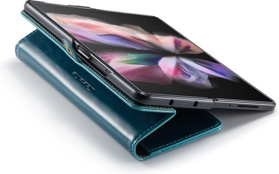 Samsung Galaxy Z Fold 3 5G Hoesje - Emerald Green - Bookcase
