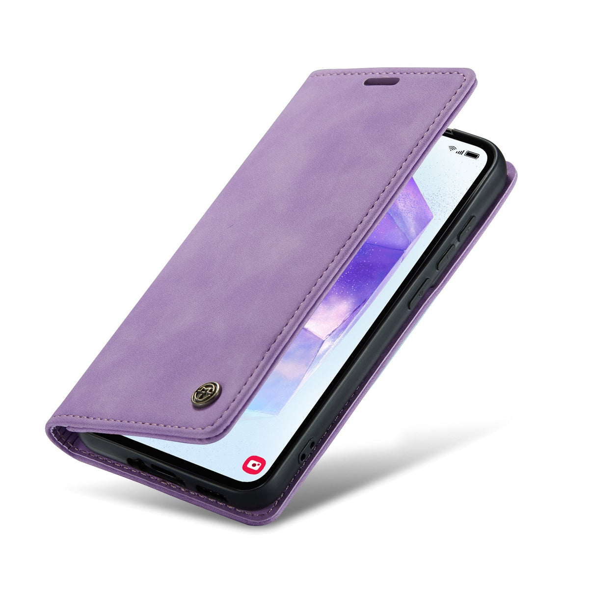 Samsung Galaxy A26 Hoesje - Bright Lila - Dunne Bookcase