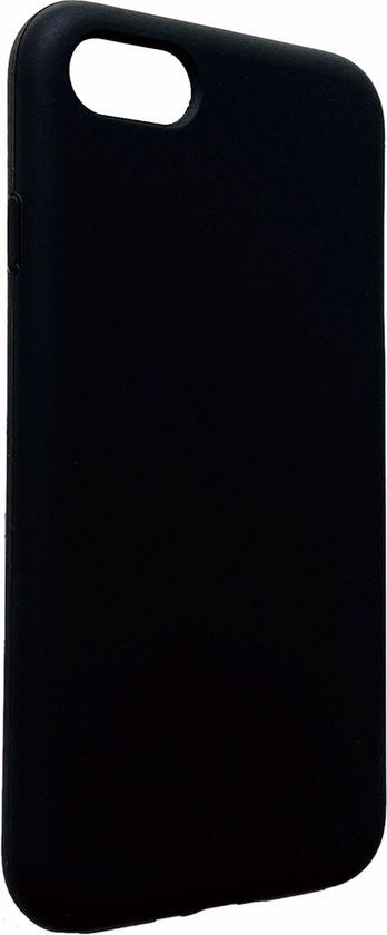 Apple iPhone XR Hoesje - Zwart - Liquid Siliconen Back Cover