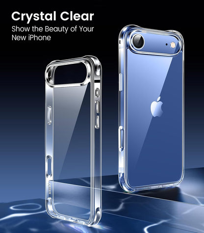 Apple iPhone Air Hoesje - Transparant - Anti-Shock Back Cover
