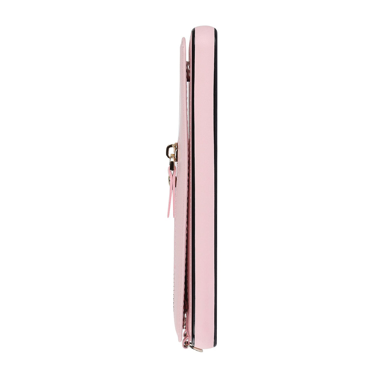 Samsung Galaxy A15 5G Hoesje - Roze - Luxe Back Cover met Telefoonkoord en Rits