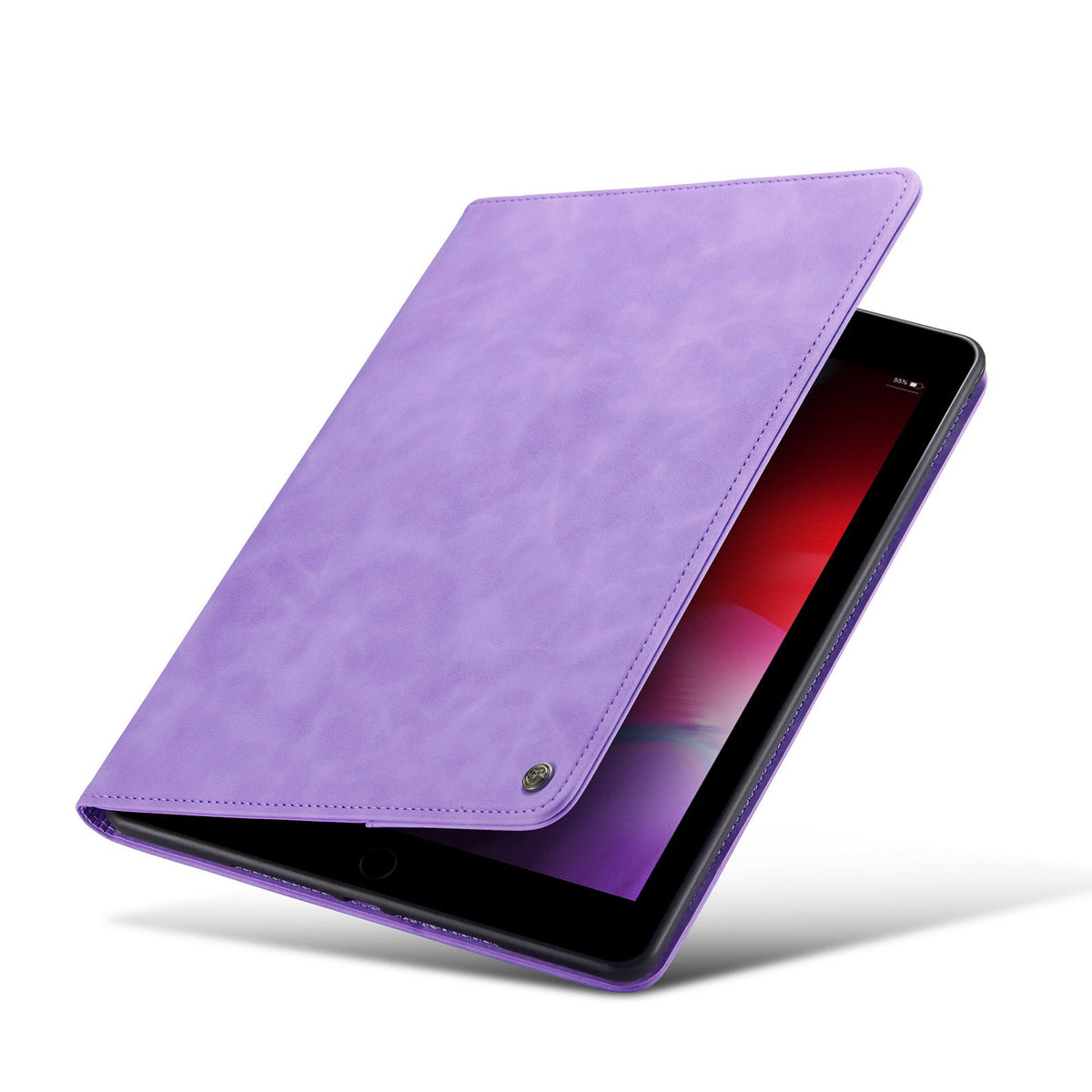 Apple iPad 5 9.7 (2017) Tablethoes - Bright Lila - Bookcase
