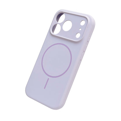 Apple iPhone 17 Pro Hoesje - Paars - Liquid Siliconen MagSafe Back Cover