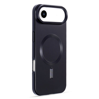 Apple iPhone Air Hoesje - Zwart - Matte Siliconen MagSafe Back Cover