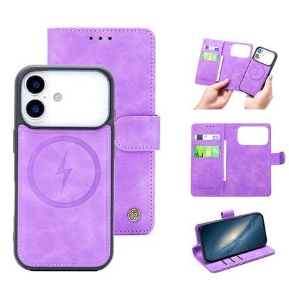 Apple iPhone 17 Pro Hoesje - Bright Lila - 2 in 1 MagSafe Bookcase