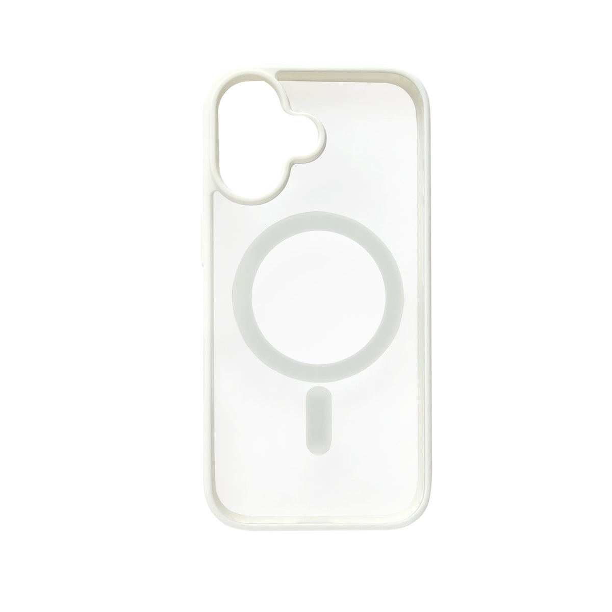 Apple iPhone 17 Hoesje - Wit - Bumper MagSafe Back Cover