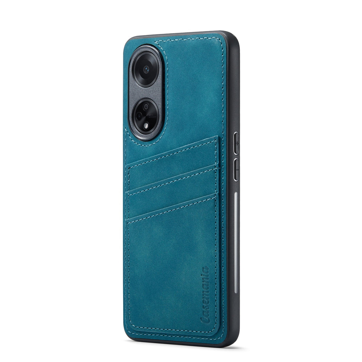 Oppo A98 Hoesje - Emerald Green - Back Cover met Pasjeshouder