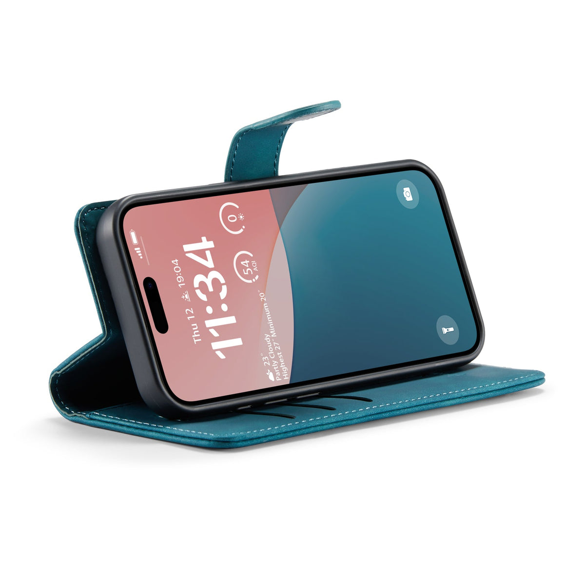 Apple iPhone 16 Case - Emerald Green - 2-in-1 Wallet Case