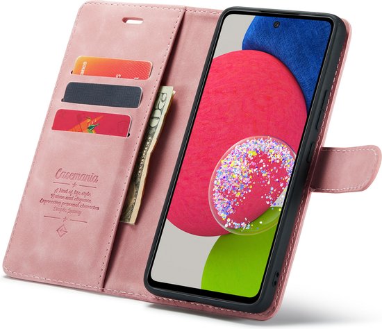 Samsung Galaxy A33 5G Hoesje - Pale Pink - 2 in 1 Bookcase