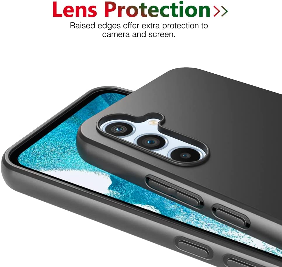 Samsung Galaxy A54 Hoesje - Zwart - Siliconen Back Cover