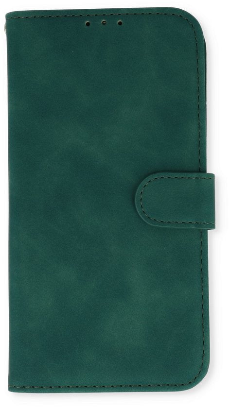 Samsung Galaxy S23 Ultra Hoesje - Emerald Green - Luxe Bookcase