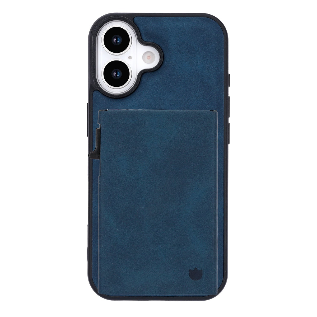 Apple iPhone 17 Case - Navy Blue - MagSafe Back Cover with Pull-Out Card Holder