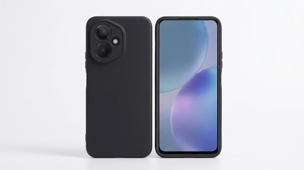 Honor 400 5G Hoesje - Zwart - Siliconen Back Cover