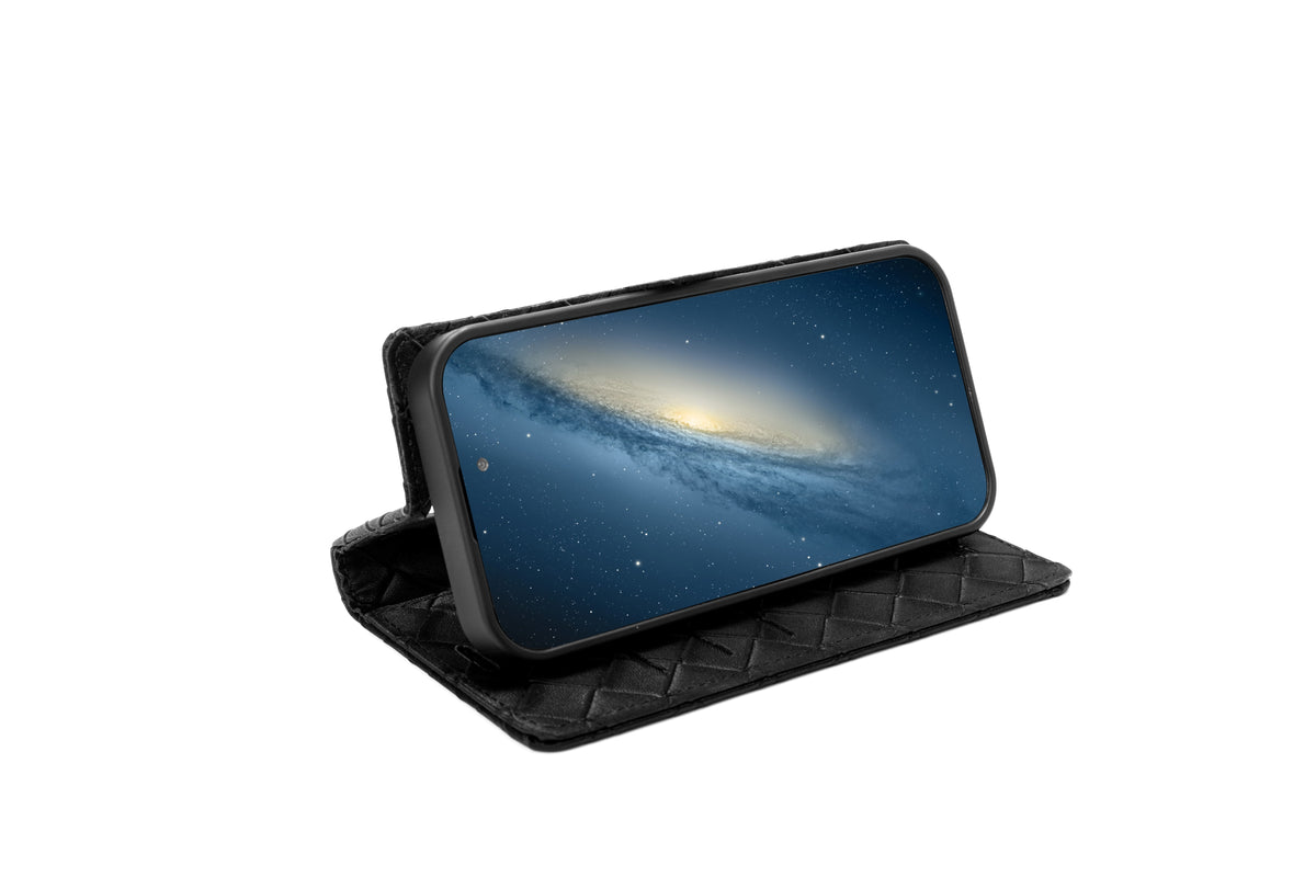 Apple iPhone 18 Pro Max Hoesje - Onyx Black - 2 in 1 MagSafe Bookcase