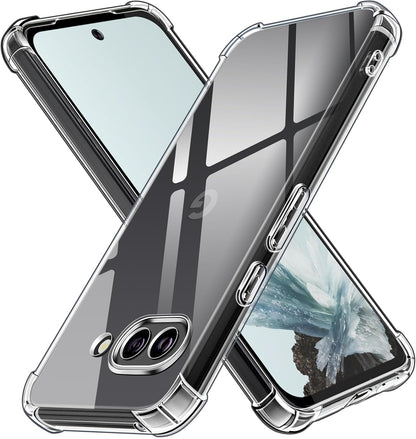 Google Pixel 9a Hülle - Transparent - Stoßfestes Backcover