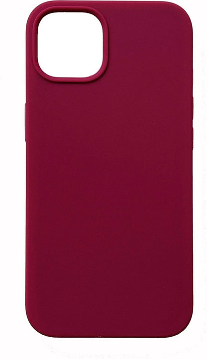 iPhone 13 Pro Hoesje - Burgundy - Liquid Siliconen Back Cover