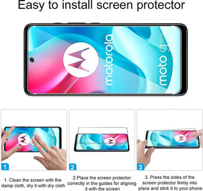 Motorola Moto G60s Screenprotector - Tempered Glass - 2 Stuks