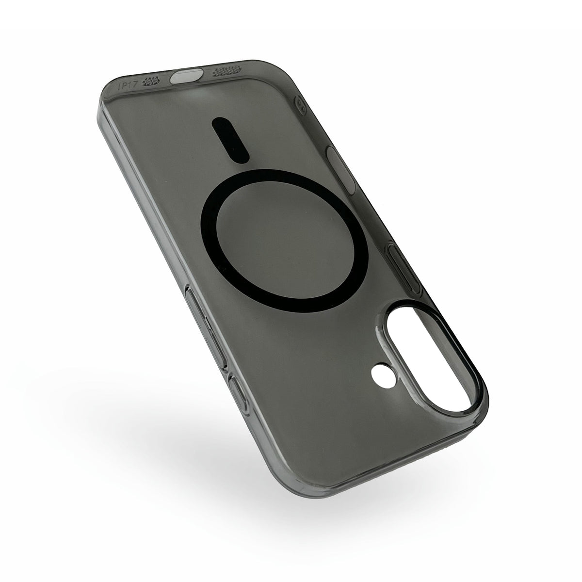 Apple iPhone 17 Hülle - Schwarz - Minimalistisches MagSafe Backcover