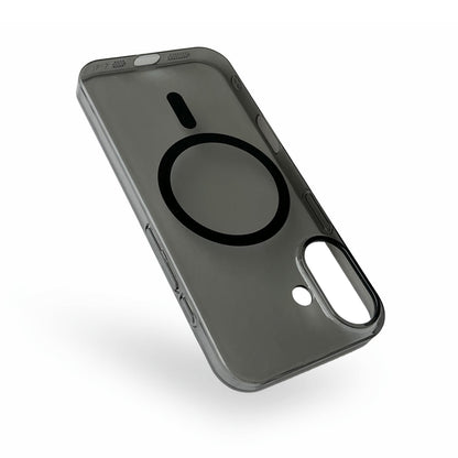 Apple iPhone 17 Hülle - Schwarz - Minimalistisches MagSafe Backcover