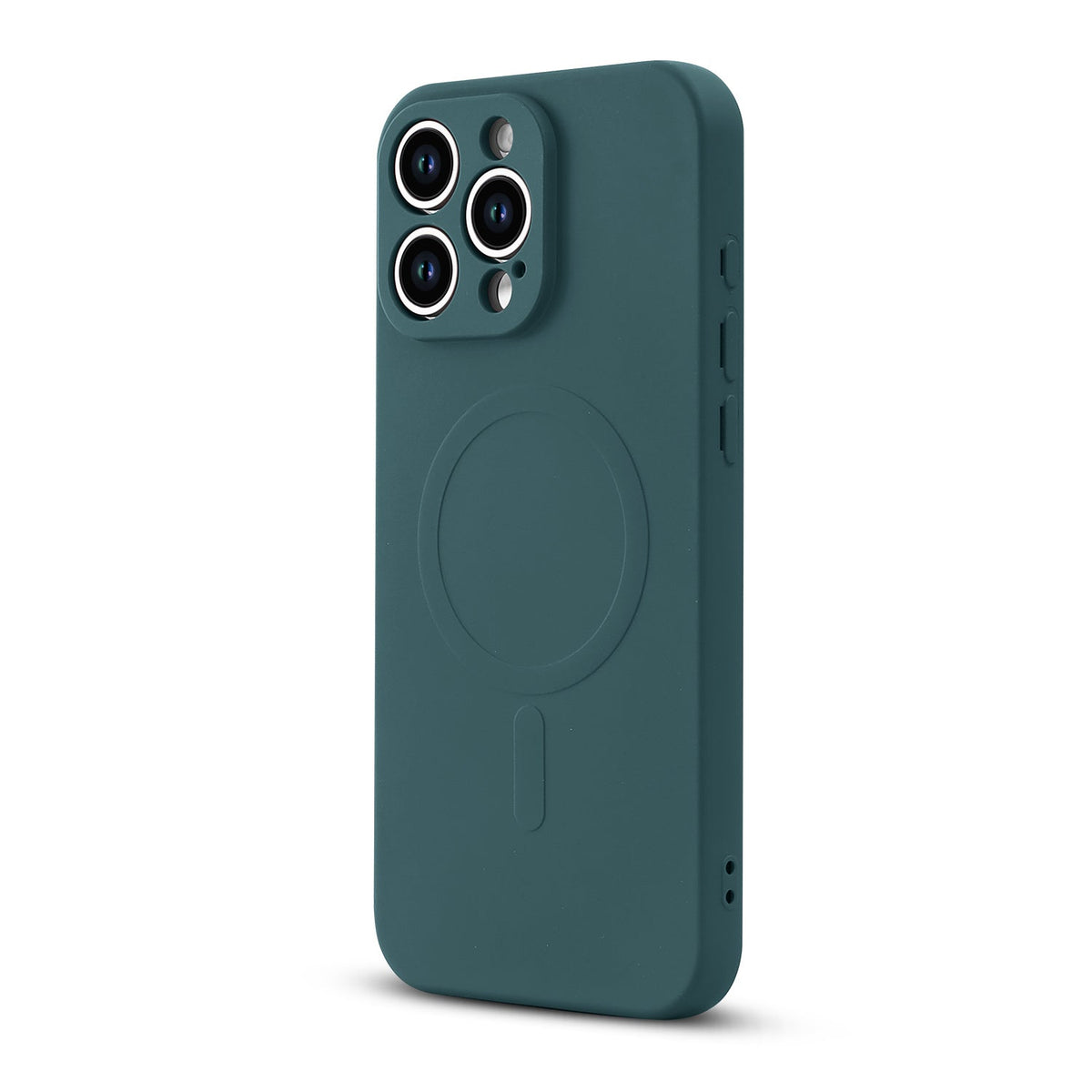 Apple iPhone 16 Pro Hoesje - Groen - Liquid Siliconen MagSafe Back Cover