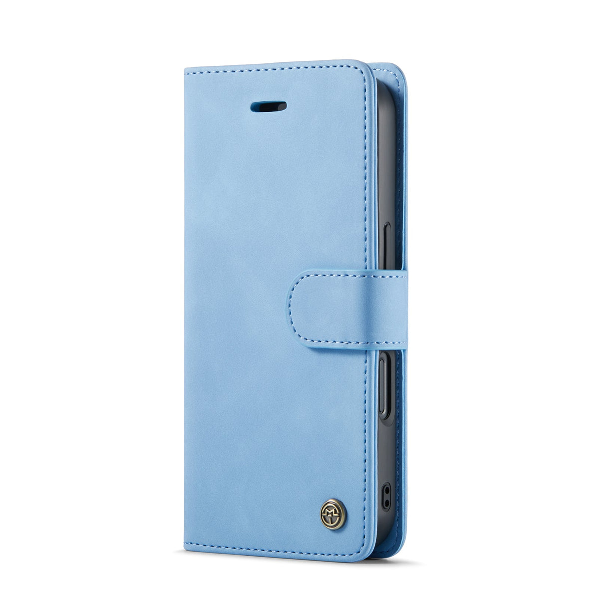 iPhone 16 Hoesje - Sky Blue - 2 in 1 Bookcase