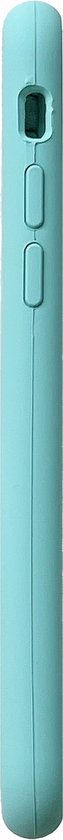iPhone SE 2022 Hoesje - Blauw - Liquid Siliconen Back Cover