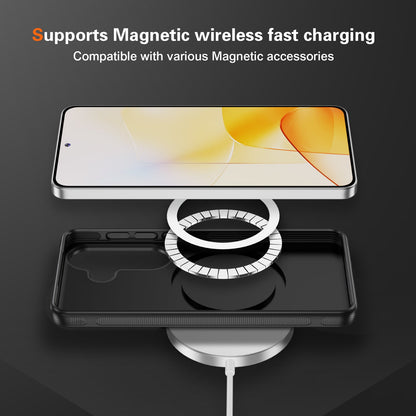 Samsung Galaxy S26 Case - Matte Black - Carbon MagSafe Back Cover
