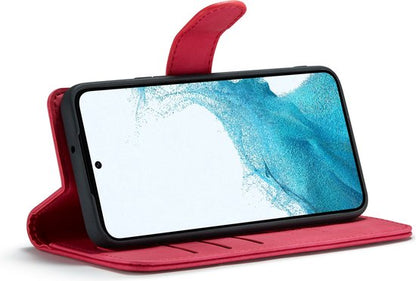 Samsung Galaxy S21 Hoesje - Royal Fuchsia - 2 in 1 Bookcase