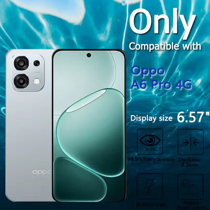OPPO A6 Pro 5G Screen Protector - Full Cover - 2 Pieces