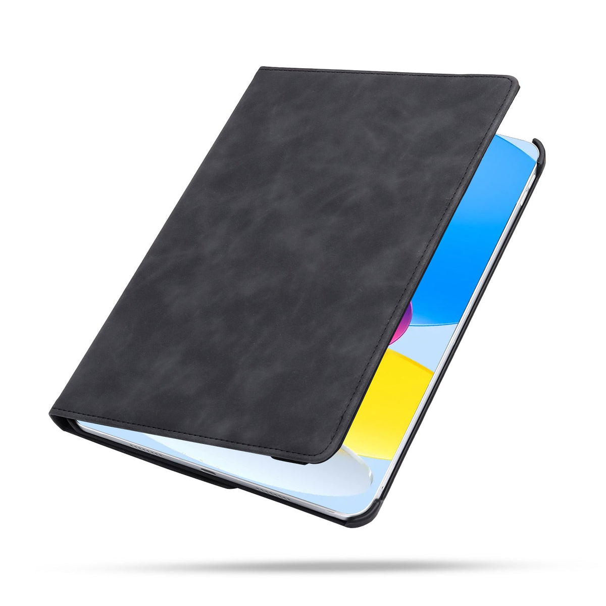 Étui tablette iPad Pro 11 pouces 2022 - Gris anthracite - Étui rotatif type livre