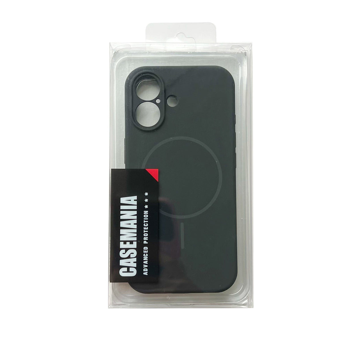 Apple iPhone 17 Hoesje - Zwart - Magnetische Liquid Siliconen MagSafe Back Cover met Camerabescherming