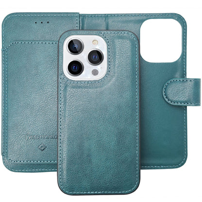 Samsung Galaxy A35 Hoesje - Groen - 2 in 1 Bookcase met 10 Kaart Vakken